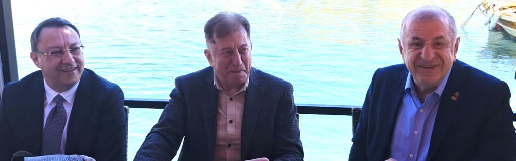 ÜMİT ÖZDAĞ MARMARİS’TE TEMASLARDA BULUNDU