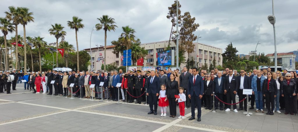 23 NİSAN KUTLAMALARI MARMARİS’TE TÖRENLE BAŞLADI