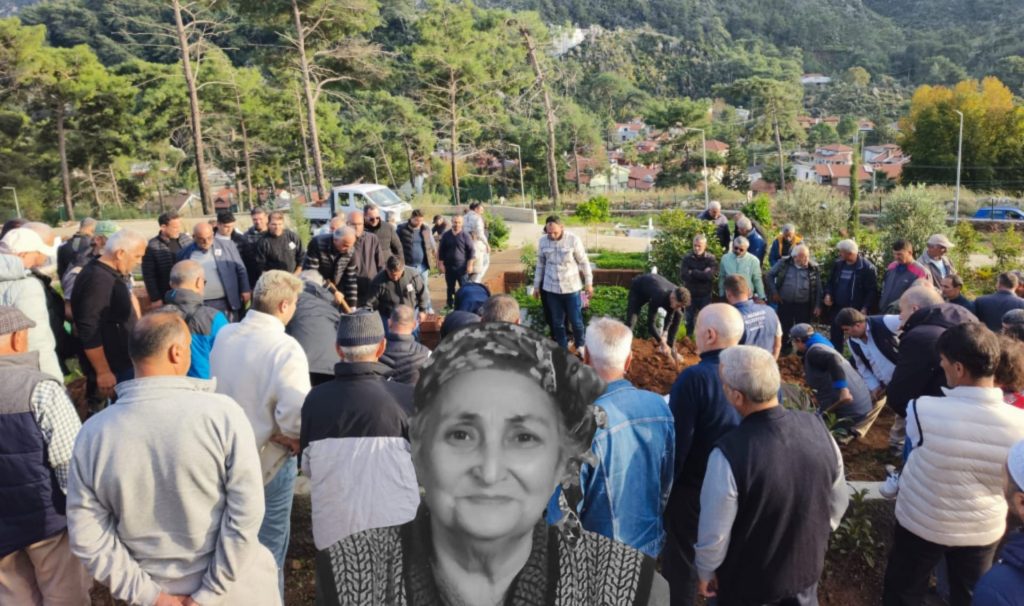 FATMA ŞAHİN SON YOLCULUĞUNA GÖZYAŞLARIYLA UĞURLANDI