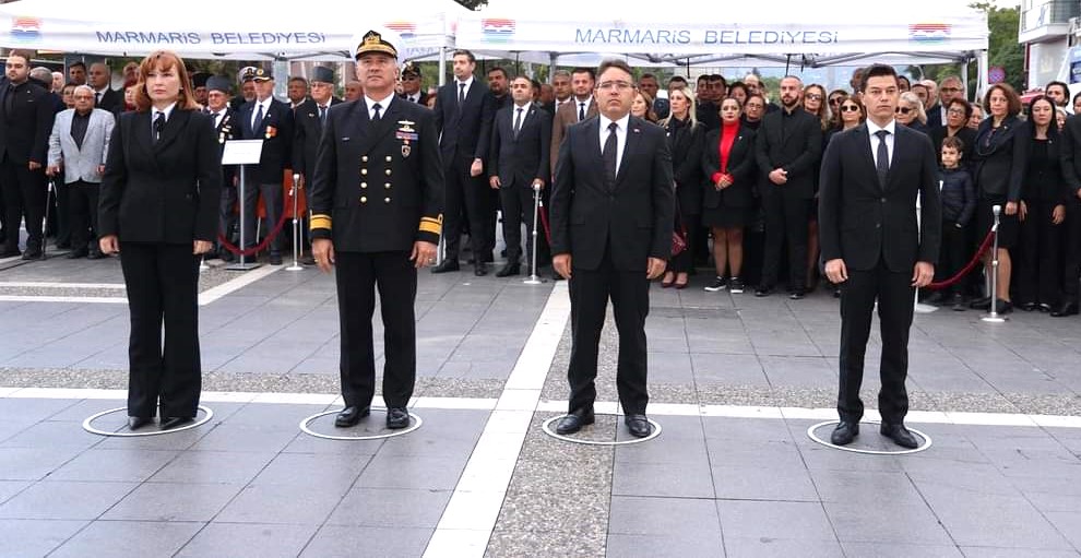 BÜYÜK ÖNDER ATATÜRK ARAMIZDAN AYRILIŞININ 86. YIL DÖNÜMÜNDE ANILDI