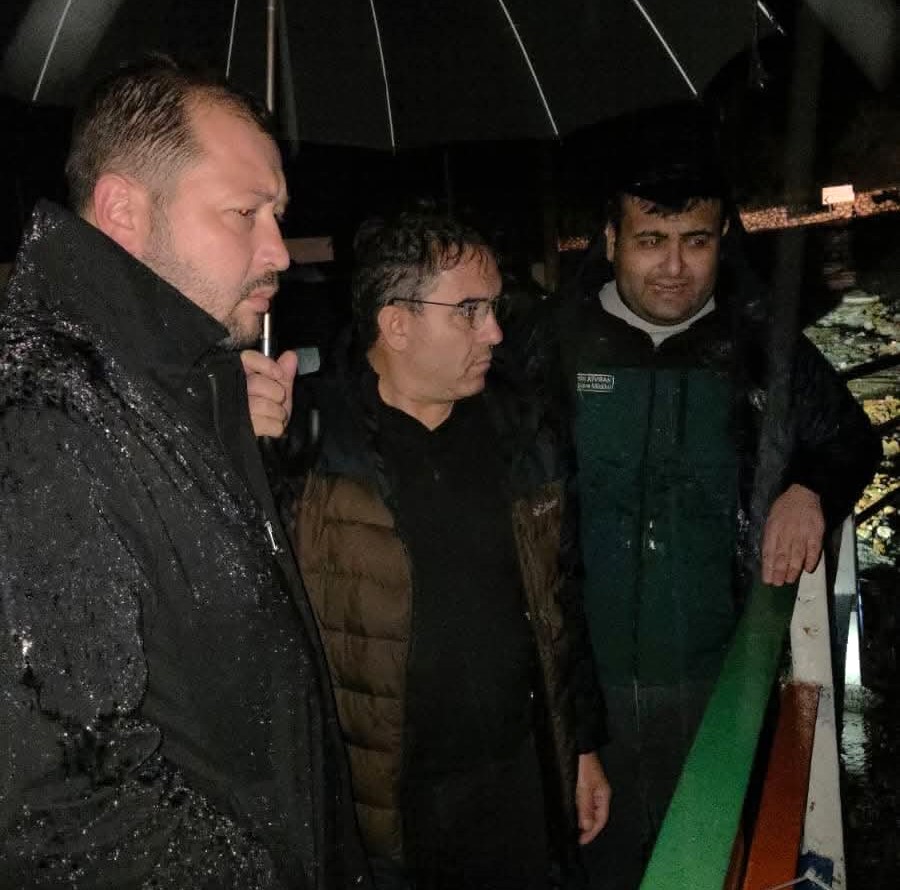 KAYMAKAM KAYA GECE SAATLERİNDE SAHADAYDI