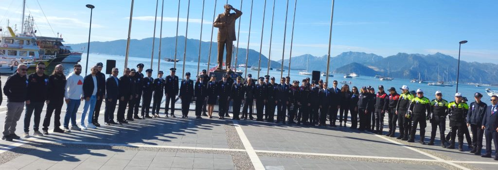 MARMARİS’TE POLİS HAFTASI TÖRENİ