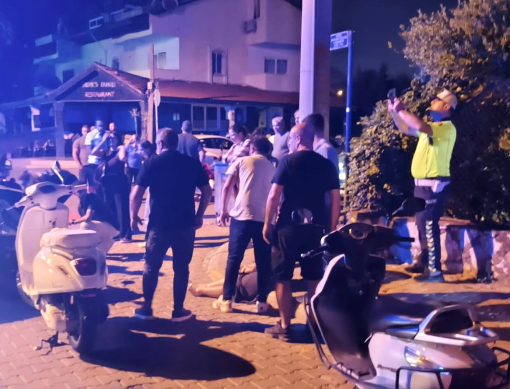 İÇMELER’DE İKİ MOTOSİKLET ÇARPIŞTI