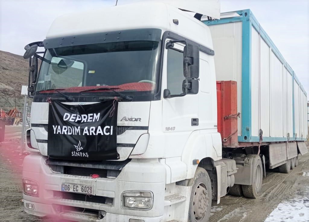 SİNPAŞ GYO’DAN YARDIM KAMPANYASI