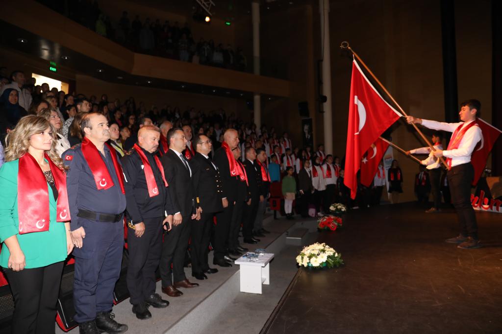 İSTİKLAL MARŞI’NIN KABULÜNÜN 102. YILI TÖRENLE KUTLANDI