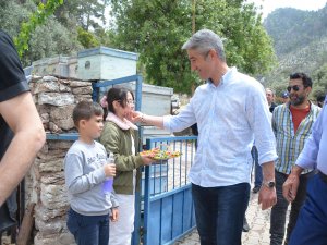 MARMARİS BELEDİYESİ VE AHBAB İŞBİRLİĞİYLE EVLERİNE KAVUŞTULAR