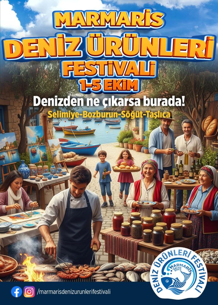 Ege’nin lezzeti Marmaris’te buluşuyor