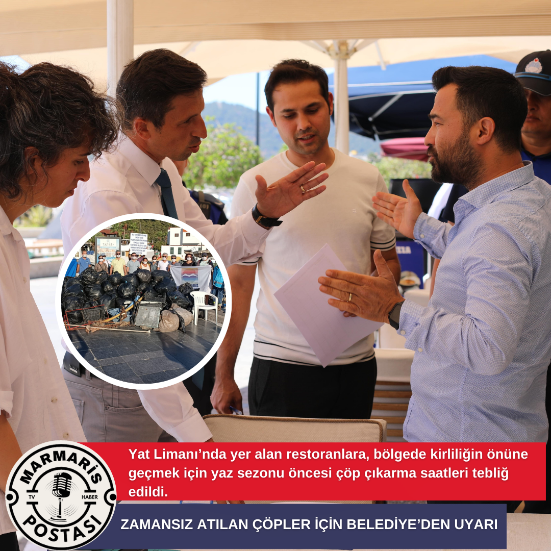 ZAMANSIZ ATILAN ÇÖPLER İÇİN BELEDİYE’DEN UYARI