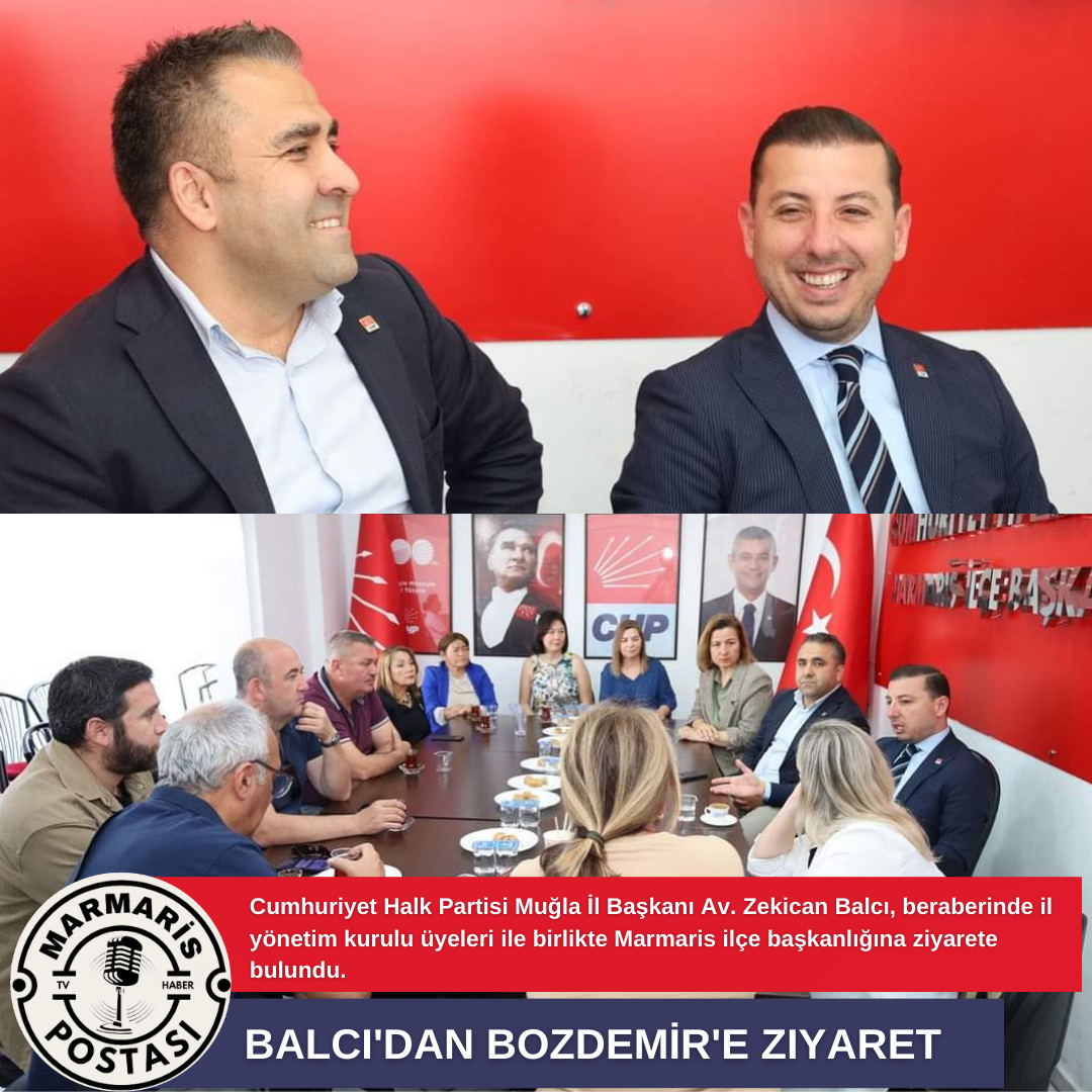 BALCI’DAN BOZDEMİR’E ZIYARET