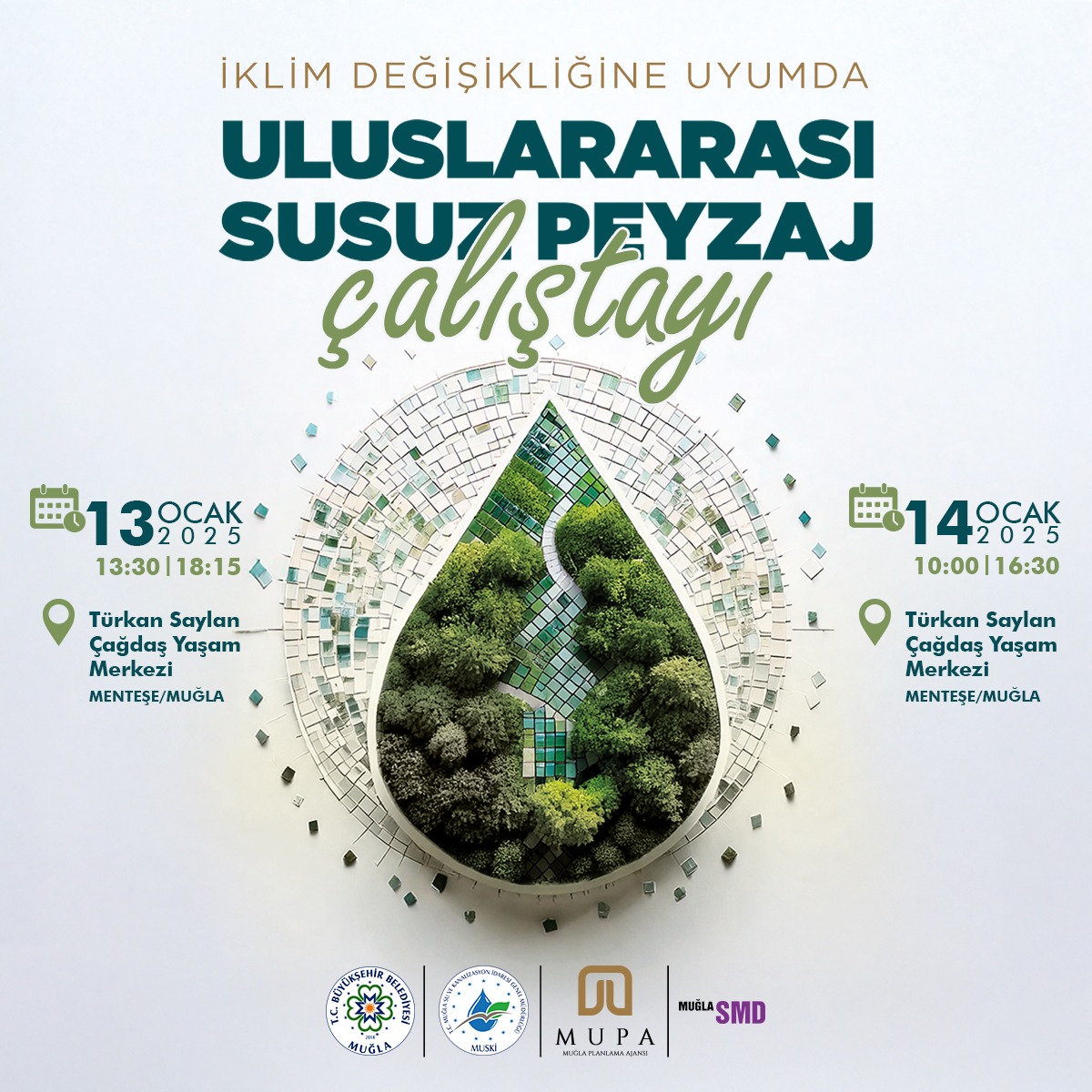 MUSKİ ‘Susuz Peyzaj Çalıştayı’ düzenliyor