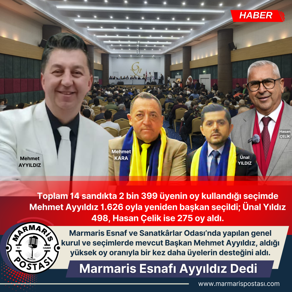 MARMARİS ESNAFI AYYILDIZ DEDİ