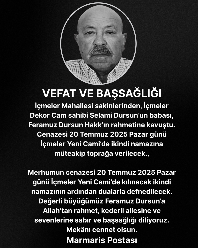 FERAMUZ DURSUN’A SON GÖREV