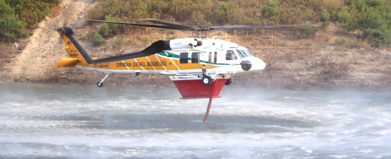 T-70, Ula’da yangınla mücadelede etkili rol oynadı