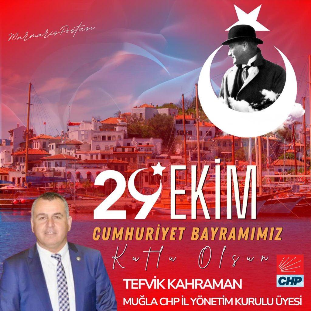 TEVFİK KAHRAMAN: CUMHURİYETİMİZİN 102. YILI KUTLU OLSUN