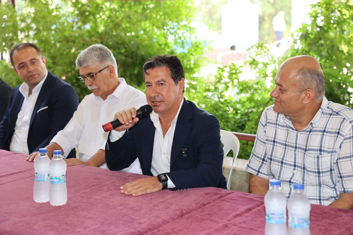 BAŞKAN ARAS: HİZMET EDERKEN SİYASİ PARTİ AYRIMI YAPMIYORUZ