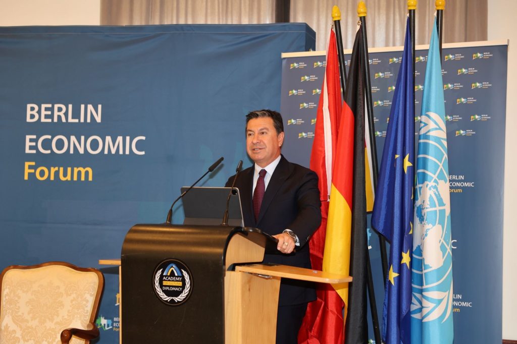 Başkan Aras ITB Berlin Turizm Fuarı İçin Almanya’da