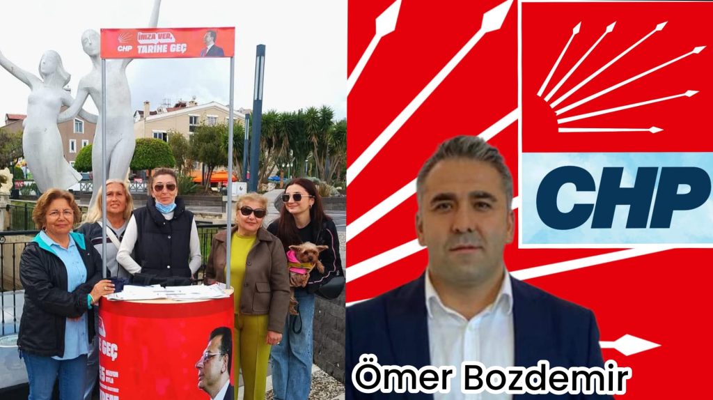 MARMARİS CHP’NİN İMZA KAMPANYASI SÜRÜYOR