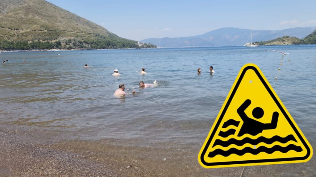 İÇMELER PLAJI’NDA GİZLİ TEHLİKE!
