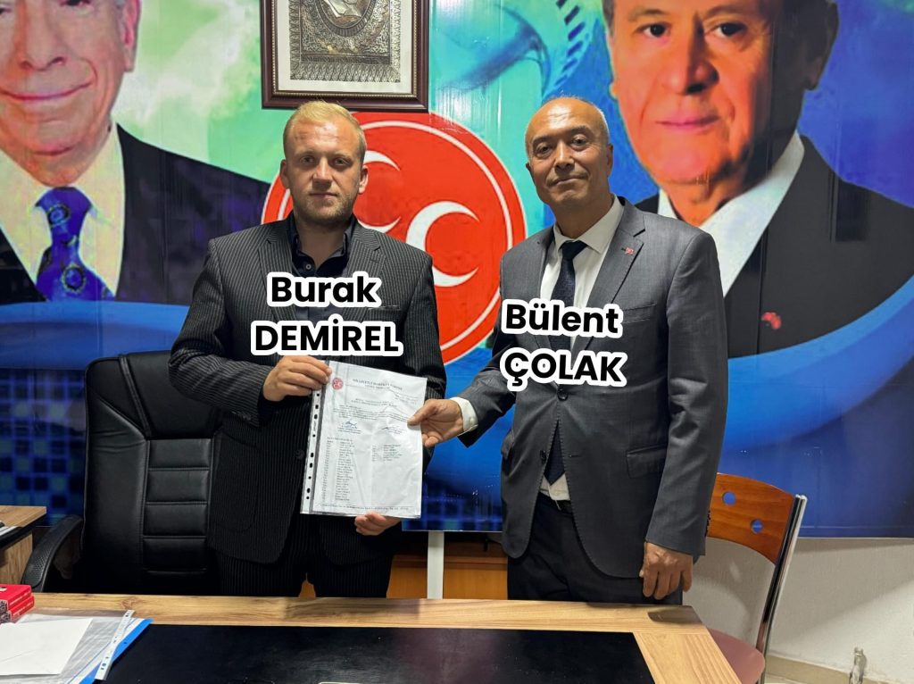 MHP YATAĞAN İLÇE BAŞKANLIĞINA BÜLENT ÇOLAK ATANDI
