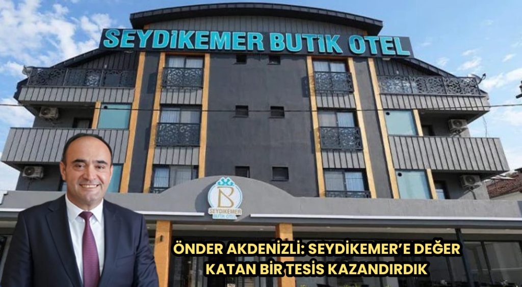 SEYDİKEMER’E YENİ BİR HİZMET DAHA!