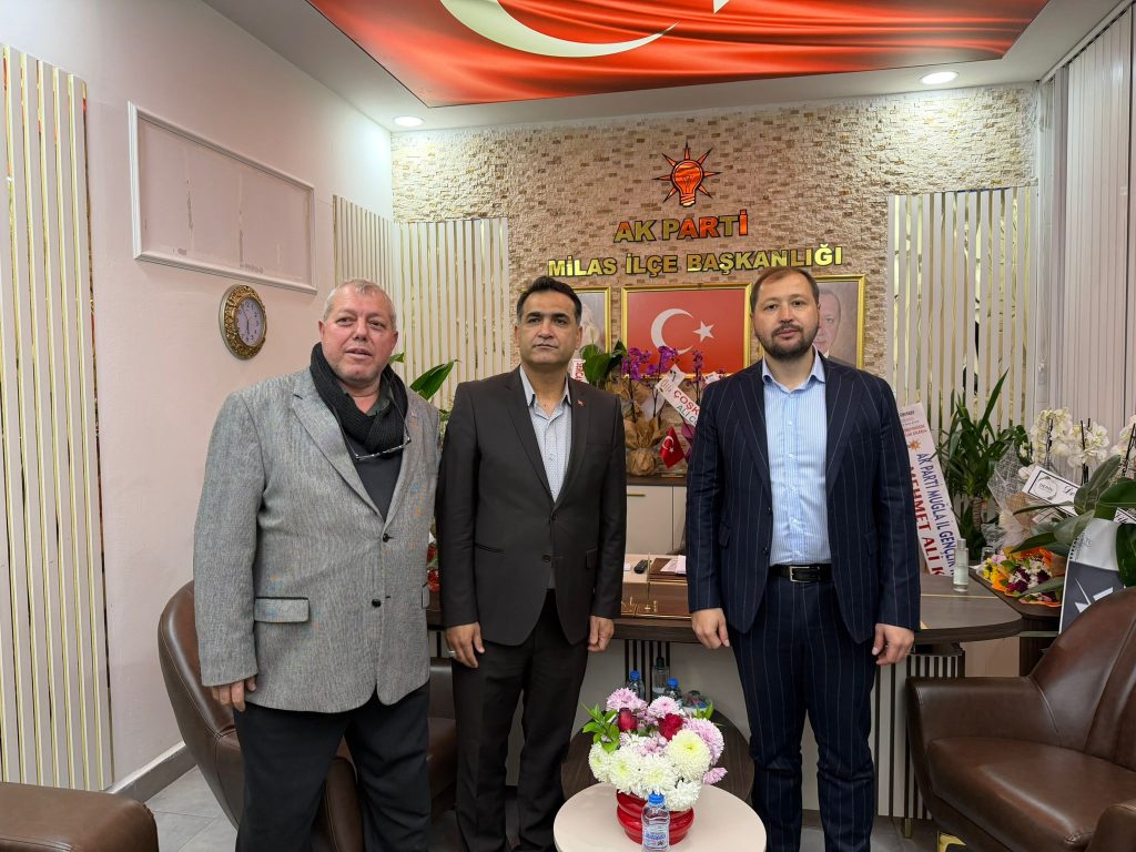 AK PARTİ MUĞLA TEŞKİLATINDAN MİLAS’A HAYIRLI OLSUN ZİYARETİ