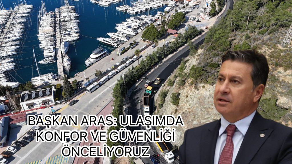 MARMARİS ADAKÖY YOLU’NU YENİLENDİ