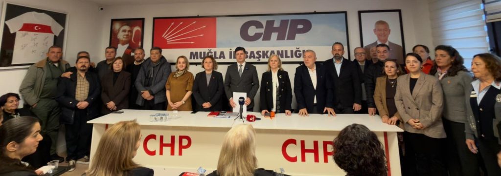 CHP MUĞLA İL BAŞKANLIĞI VE MENTEŞE İLÇE BAŞKANLIĞIMIZIN ORTAK BASIN AÇIKLAMASI