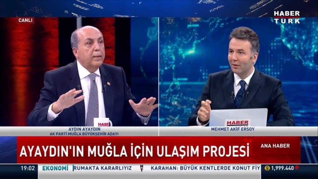 AK Parti Muğla Büyükşehir Belediye Başkan Adayı Aydın Ayaydın, Muğla için projelerini anlattı