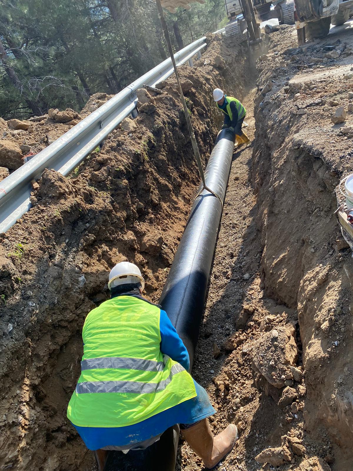 DATÇA BELEN MEVKİİNDEKİ SU SORUNUNU ÇÖZÜLDÜ
