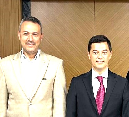 METİN ÜNAL’DAN ÜNLÜ’YE ‘HAYIRLI OLSUN’ ZİYARETİ