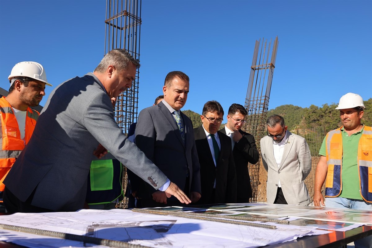 Marmaris’te ki Yatırımları İnceledi