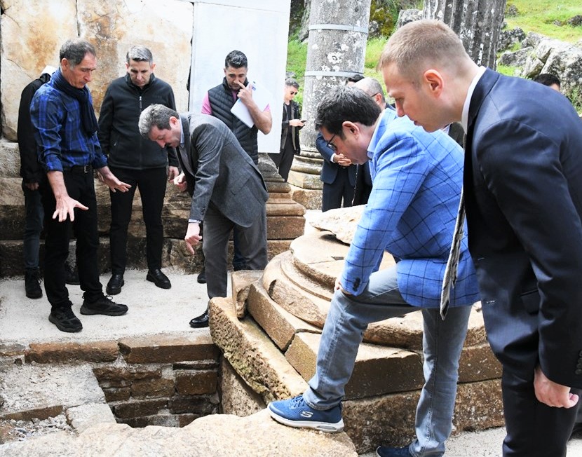 MİLAS’IN TARİH VE KÜLTÜR TURİZMİNE DESTEKLER DEVAM EDİYOR