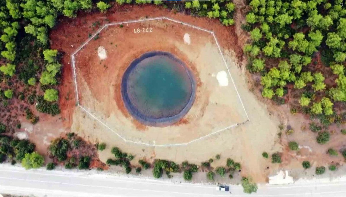 Yangın havuzlarına şehit ormancıların isimleri verildi